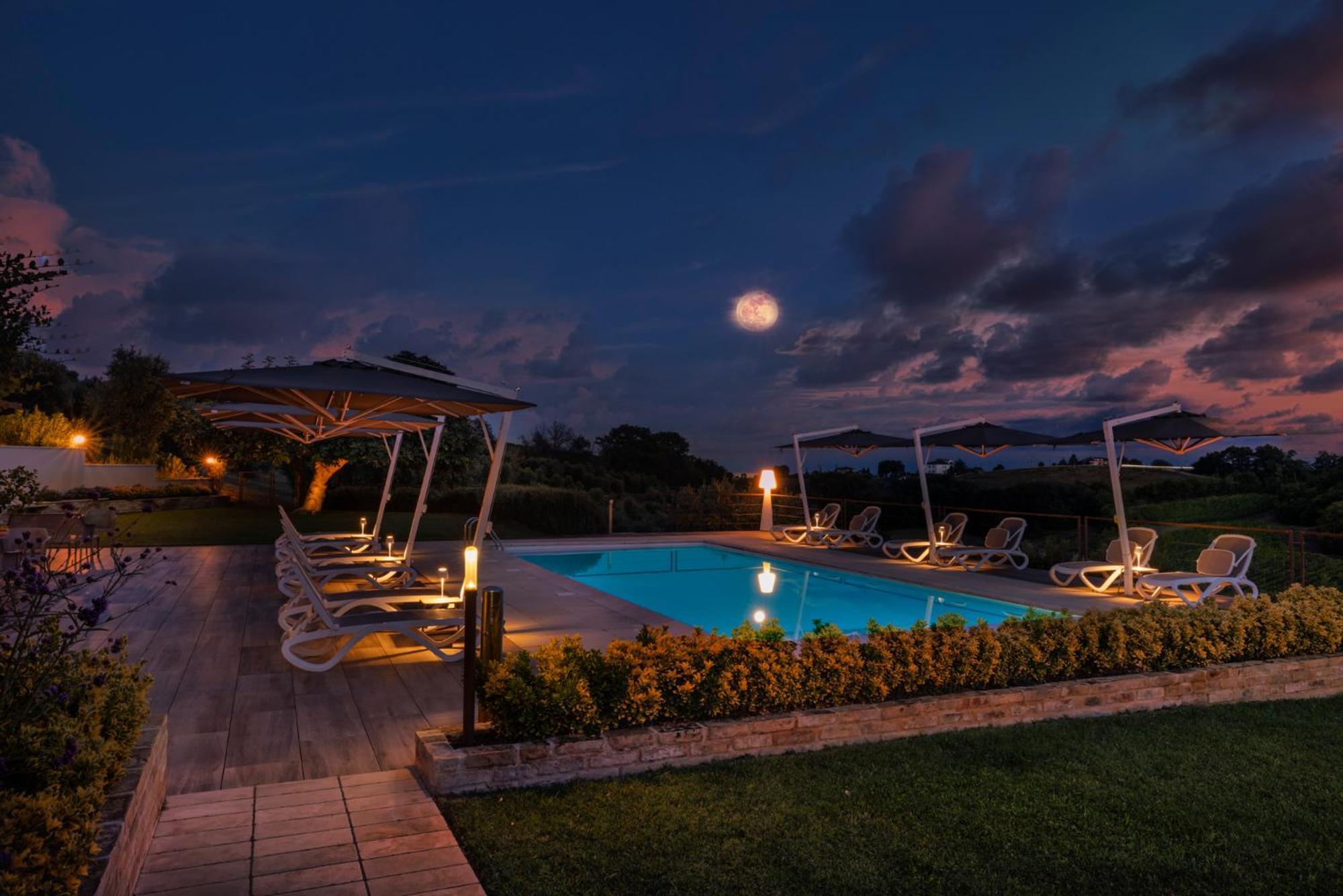 Agriturismo Collelago Massignano Exterior foto